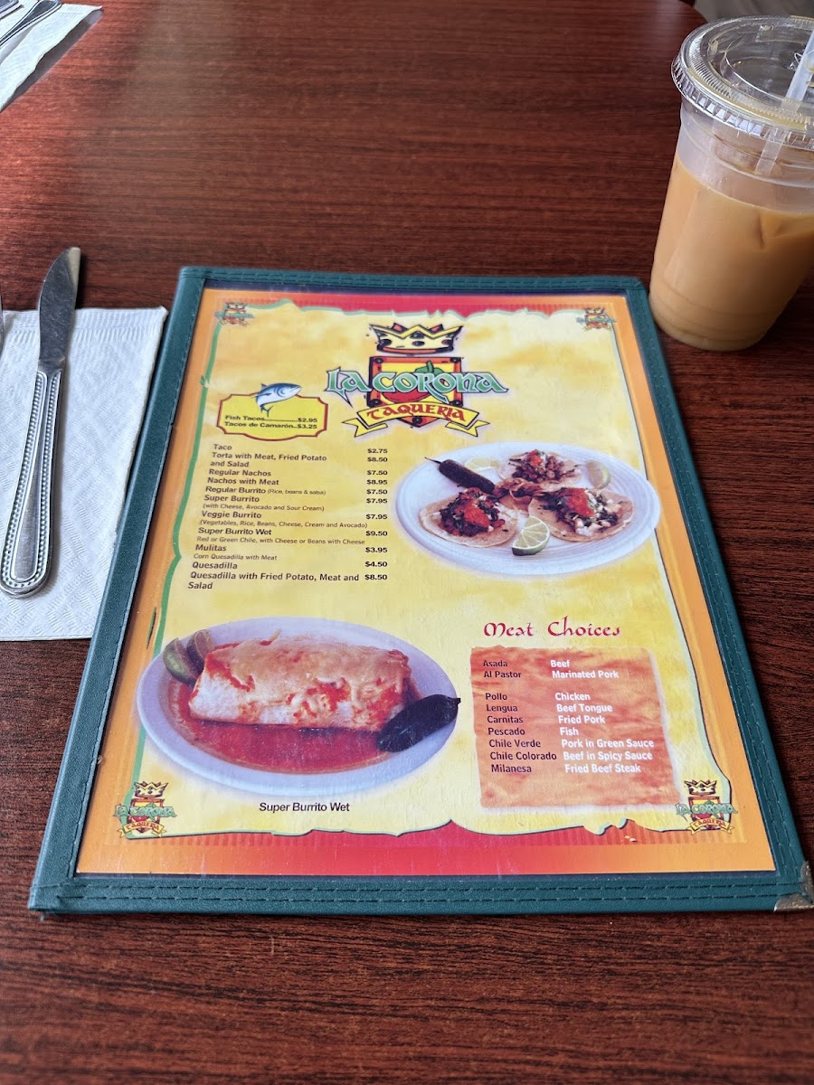 La Corona Taqueria Menu - Image 4