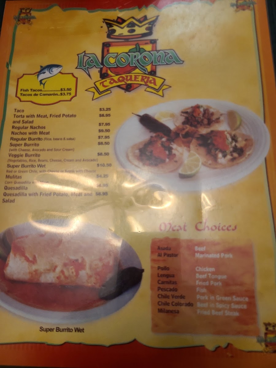 La Corona Taqueria Menu - Image 6
